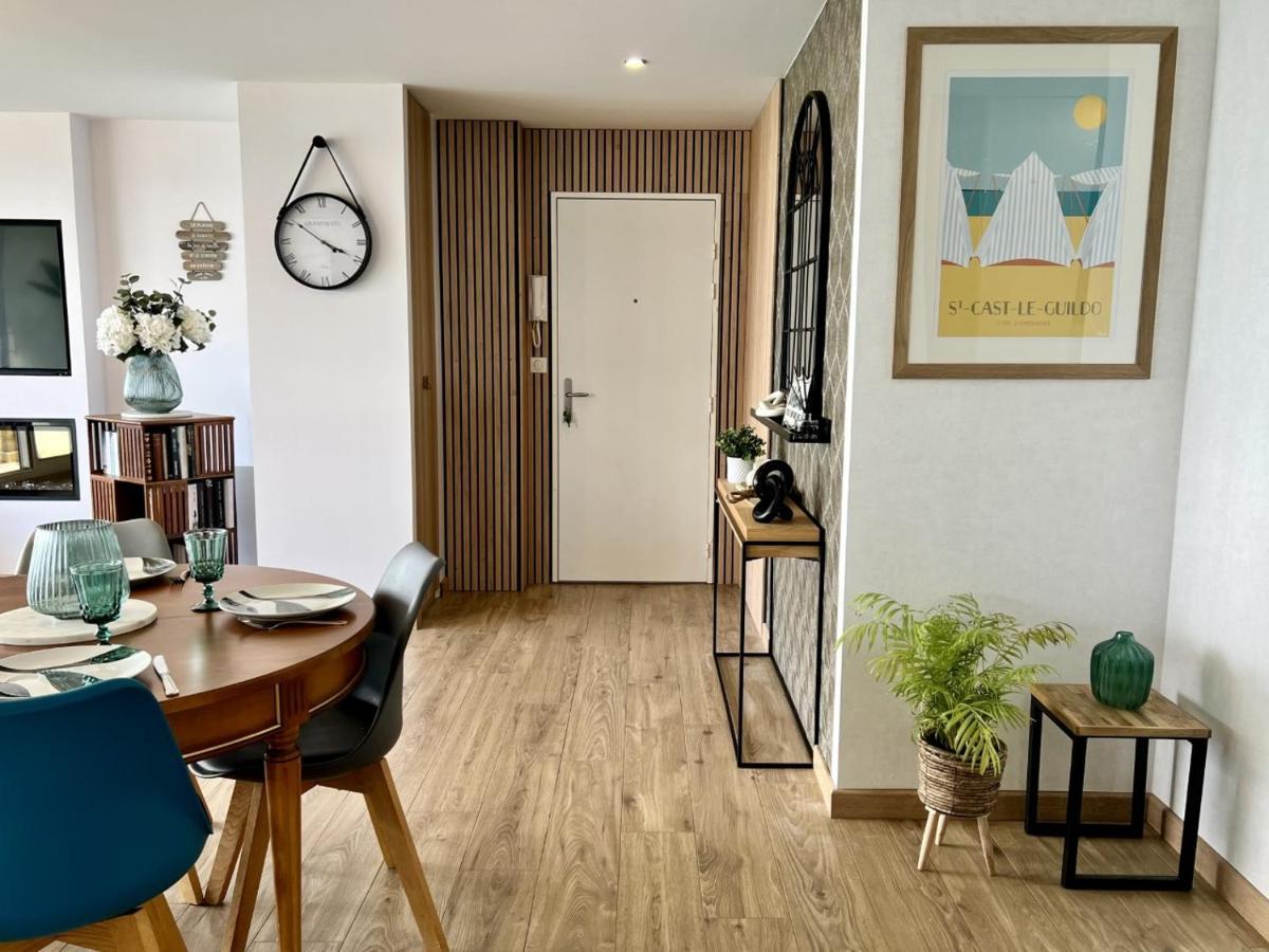 Appt Vue Mer Exceptionnelle Triple Expo - 70M 2Ch - Renove Saint-Cast-le-Guildo Εξωτερικό φωτογραφία